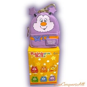 Loungefly Rainbow Brite Hommy Sprites Cosplay  Mini Keychain Charm-Purple